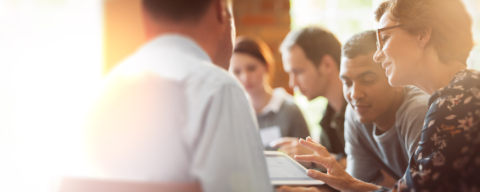 Photo of people in a meeting